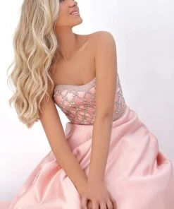 Tarik Ediz - 50713 Embellished Sweetheart A-line Gown Formal Gowns