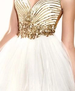 Cocktail Dresses Tarik Ediz - Beaded Cocktail Dress 90376 7 Cocktail Dresses Tarik Ediz - Beaded Cocktail Dress 90376