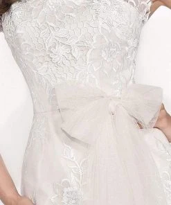 Cocktail Dresses Tarik Ediz - Floral Lace Cocktail Dress 90450 9 Cocktail Dresses Tarik Ediz - Floral Lace Cocktail Dress 90450