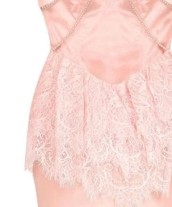 Tarik Ediz - Halter Neck Mermaid Dress 50077