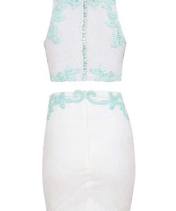 Tarik Ediz - Halter Neck Sheath Dress 90443 17 Tarik Ediz - Halter Neck Sheath Dress 90443