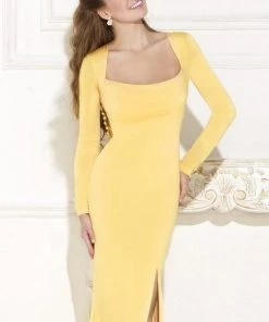 Tarik Ediz - Jewel Draped Gown 92469 Formal Gowns