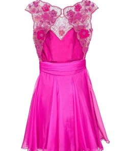 Cocktail Dresses Tarik Ediz - Scoop Neck A-Line Cocktail Dress 90369 18 Cocktail Dresses Tarik Ediz - Scoop Neck A-Line Cocktail Dress 90369