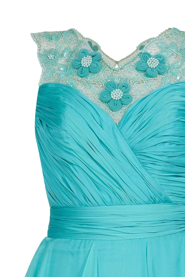 Cocktail Dresses Tarik Ediz - Scoop Neck A-Line Cocktail Dress 90369 6 Cocktail Dresses Tarik Ediz - Scoop Neck A-Line Cocktail Dress 90369