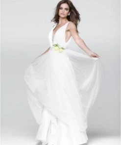 Tarik Ediz - Sleeveless Long Dress 50080