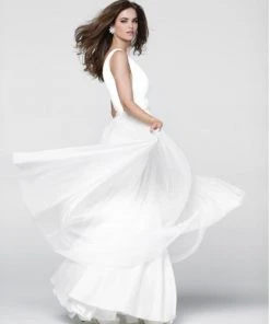 Tarik Ediz - Sleeveless Long Dress 50080