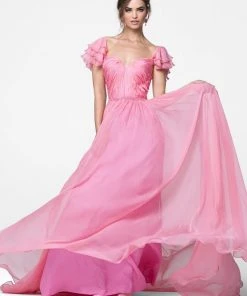Tarik Ediz - Sweetheart Neck A-Line Gown 50016 Formal Gowns