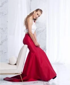 Tarik Ediz - Two Piece Mermaid Gown 50039