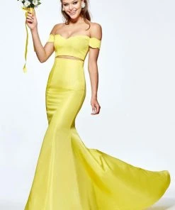 Tarik Ediz - Two-Piece Sweetheart Mermaid Gown 93144