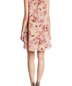 Taylor - 9177MJ Vintage Floral Print Dress Cocktail Dresses