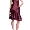 Taylor - 9973M Cowl Neck Satin Asymmetrical Hemmed Dress 2 Taylor - 9973M Cowl Neck Satin Asymmetrical Hemmed Dress