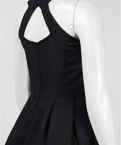 Taylor - Floral Embellished A-line Dress 8769M Cocktail Dresses