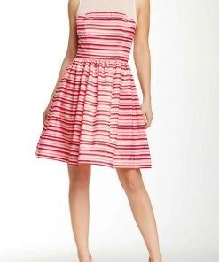 Taylor - Stripe Illusion Dress 5450M