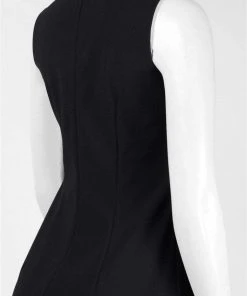 Taylor - Two Tone Jewel Neck Sheath Dress 8682M Cocktail Dresses