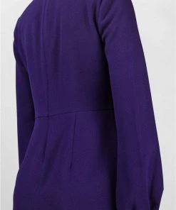 Taylor - V Neck Long Sleeve Shift Dress 5803M