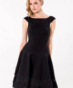 Terani Couture - 1521C0042A Lace Bateau A-line Dress