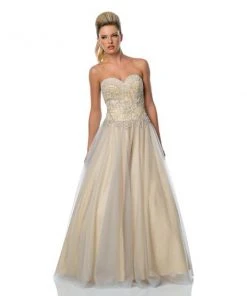 Terani Couture - 15CB03 Bejeweled Sweetheart Ballgown