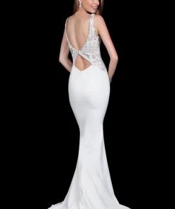 Terani Couture - 1611P0267A Lace Cutout Mermaid Gown 5 Terani Couture - 1611P0267A Lace Cutout Mermaid Gown