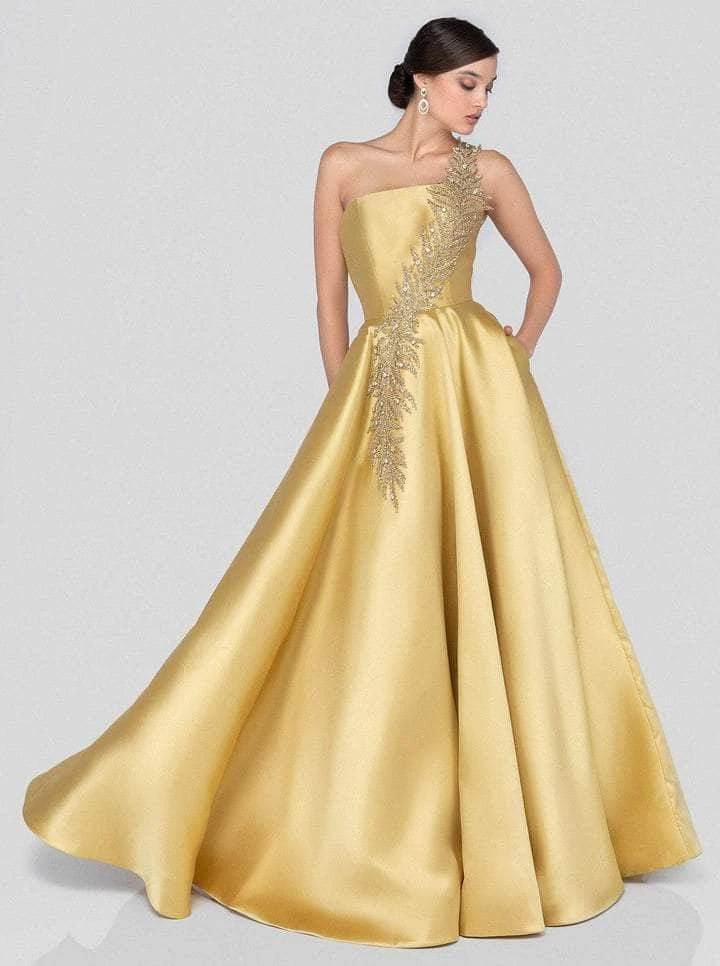 Terani Couture - 1912E9202 Embellished Straight Across Neck Long Gown Formal Gowns 4 Terani Couture - 1912E9202 Embellished Straight Across Neck Long Gown Formal Gowns