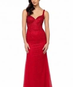 Terani Couture - 1912P8438 Beaded Sweetheart A-Line Dress