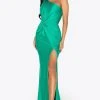 Terani Couture - Asymmetric Twist Knot Prom Dress 2011P1066 - 1 Pc Emerald In Size 4 Available Formal Gowns 2 Terani Couture - Asymmetric Twist Knot Prom Dress 2011P1066 - 1 Pc Emerald In Size 4 Available Formal Gowns