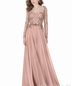 Formal Gowns Terani Couture - Elegant Beaded And Embroidered Sweetheart Chiffon A-line Gown 1621M1726 9 Formal Gowns Terani Couture - Elegant Beaded And Embroidered Sweetheart Chiffon A-line Gown 1621M1726