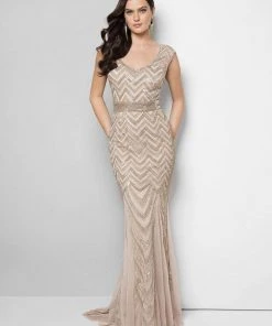 Formal Gowns Terani Couture - Embellished Long Dress 1623M1858