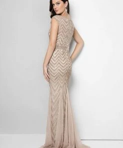 Formal Gowns Terani Couture - Embellished Long Dress 1623M1858