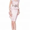 Terani Couture - Origami Metallic Evening Dress 1623C1400