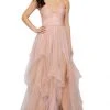 Terani Couture - Ruched Sweetheart Ruffled Dress 1912P8273 Formal Gowns