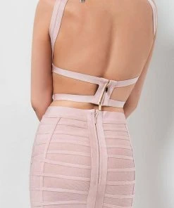 Terani Couture - Two-Piece Cutout Cocktail Dress 1711C3044