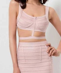 Terani Couture - Two-Piece Cutout Cocktail Dress 1711C3044