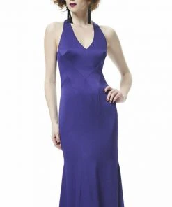 Formal Gowns Theia - 883046 Satin Crepe Trumpet Gown