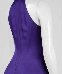 Formal Gowns Theia - 883046 Satin Crepe Trumpet Gown