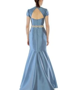 Theia - Satin Mermaid Gown 882358 Formal Gowns