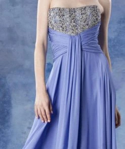 Theia - Strapless Embellished Dress 881666