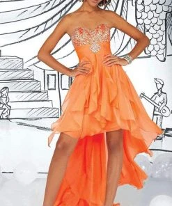Formal Gowns Tiffany Homecoming - 16051 Embellished Sweetheart A-line Dress