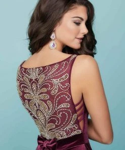 Tiffany Homecoming - 27141 Fitted Bateau A-Line Cocktail Dress 9 Tiffany Homecoming - 27141 Fitted Bateau A-Line Cocktail Dress