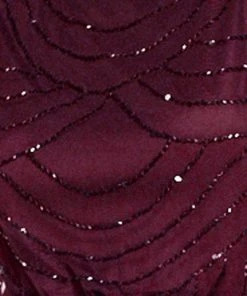 Adrianna Papell 191916100 - Cap Sleeve Beaded Mesh Evening Dress 17 Adrianna Papell 191916100 - Cap Sleeve Beaded Mesh Evening Dress