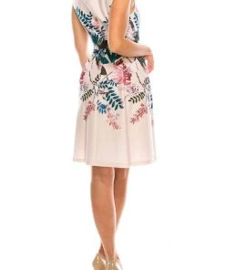 Adrianna Papell AP1D100592 - Floral A-Line Day Dress