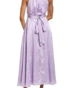 Adrianna Papell AP1D104066 - Floral Print Jacquard Tea-Length Dress