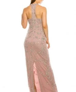 Adrianna Papell AP1E204944 - Halter Neck Evening Gown