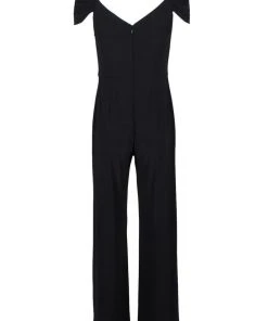 Adrianna Papell - AP1E206048 Gathered V-neck Jumpsuit 10 Adrianna Papell - AP1E206048 Gathered V-neck Jumpsuit