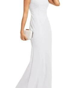 Adrianna Papell AP1E207352 - Ruffle Trimmed Sheath Evening Dress