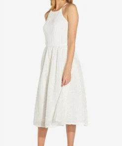 Adrianna Papell AP1E207841 - Halter Shirred Formal Dress