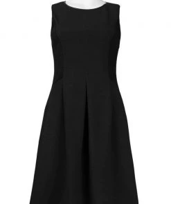 Adrianna Papell Daytime - 16PD78240 Sleeveless Crepe A-line Dress