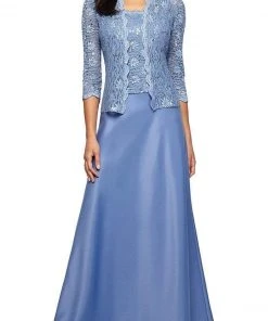 Alex Evenings - 1121198 Lace And Chiffon Dress With Lace Jacket