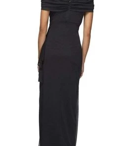Alex Evenings - 132156 Cowl Neck Sheath Dress With Overlay Skirt