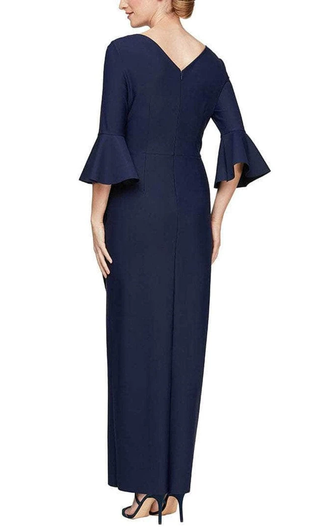 Alex Evenings - 8134271 Embellished Side Long Dress 4 Alex Evenings - 8134271 Embellished Side Long Dress