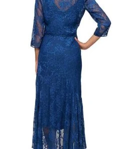 Alex Evenings - 8175734 Laced High Low A-Line Dress